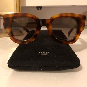 Celine Dark Havana Sunglasses